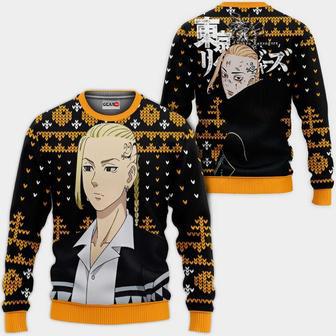 Ken Ryuuguuji Draken Ugly Christmas Sweater Custom Anime Tokyo Revengers Xmas Gifts | Favorety CA