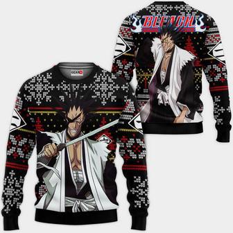 Kenpachi Zaraki Ugly Christmas Sweater Custom Anime BL Xmas Gifts | Favorety UK