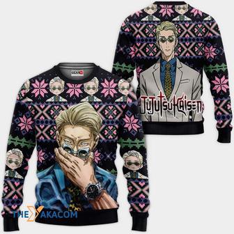 Kento Nanami Custom Anime Jujutsu Kaisen Gift For Fan Anime Christmas Ugly Sweater | Favorety DE