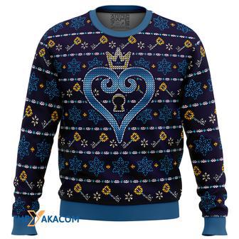 Keyblade Sora Kingdom Hearts Gift For Fan Anime Christmas Ugly Sweater | Favorety AU