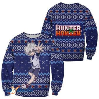 Killua Hunter x Hunter Custom Gift For Fan Anime Christmas Ugly Sweater | Favorety CA