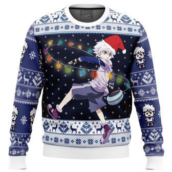 Killua Zoldyck Hunter X Hunter Ugly Christmas Sweater | Favorety UK