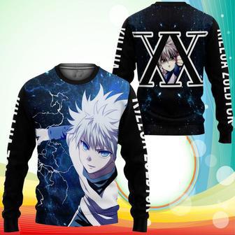 Killua Zoldyck Sweatshirt Skill Hunter X Hunter Anime Printed Sweaters | Favorety AU