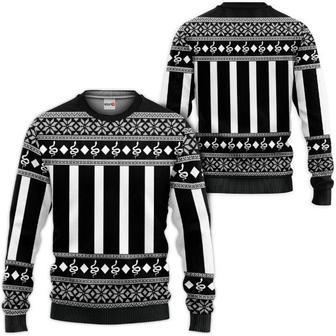 Kimetsu Obanai Iguro Anime Ugly Christmas Knitted Sweater | Favorety AU