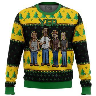 King of the Hill Yep Ugly Christmas Sweater | Favorety DE