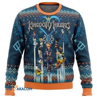 Kingdom Hearts Alt Gift For Fan Anime Christmas Ugly Sweater | Favorety