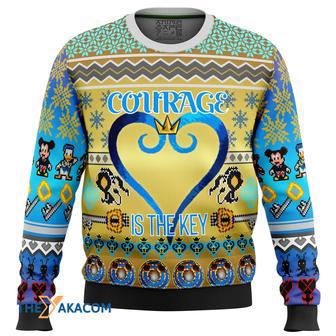 Kingdom Hearts Gift For Fan Anime Christmas Ugly Sweater | Favorety UK