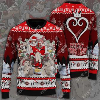 Kingdom Hearts Sweater Sora Kairi Costume Reindeer Red Ugly Sweater | Favorety UK