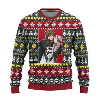 Kira Yamato Anime Ugly Christmas Sweatshirt Custom Gundam Xmas Gift | Favorety UK