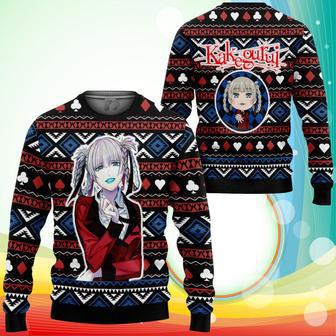 Kirari Momobami Ugly Christmas Sweater Anime Kakegurui Xmas Gifts | Favorety UK