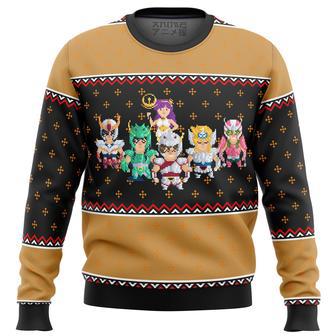 Knights of the Zodiac St Seiya Ugly Christmas Sweater | Favorety AU