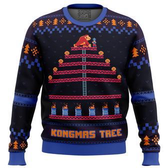 Kongmas Tree King Kong Ugly Christmas Sweater | Favorety UK