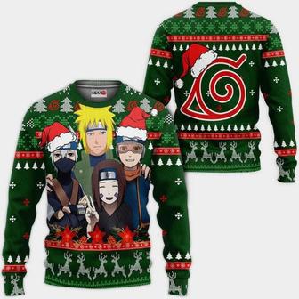 Konoha Team Minato Nrt Anime Xmas Ugly Christmas Knitted Sweater | Favorety CA