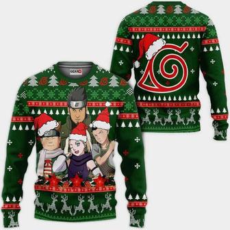 Konoha Team Nrt Anime Xmas Ugly Christmas Knitted Sweater | Favorety UK