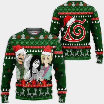 Konoha Team Sannin Nrt Anime Xmas Ugly Christmas Knitted Sweater | Favorety DE