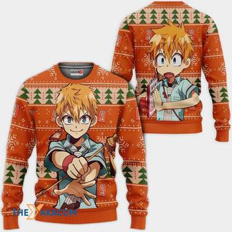 Kou Minamoto Anime Toilet-Bound Hanako-Kun Custom Gift For Fan Anime Christmas Ugly Sweater | Favorety