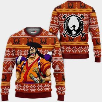 Kozuki Oden One Piece Anime Xmas Ugly Christmas Knitted Sweater | Favorety UK