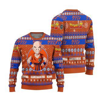 Krillin Dragon Ball Z Ugly Christmas Sweater | Favorety UK