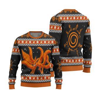 Kurama Nine Ugly Christmas Sweater Naruto | Favorety CA