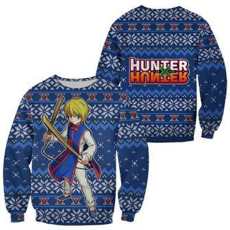 Kurapika Hunter X Hunter Anime Xmas Clothes Ugly Christmas Knitted Sweater | Favorety