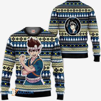 Kuromu Chrome Anime Dr Stone Custom Gift For Fan Anime Christmas Ugly Sweater | Favorety UK