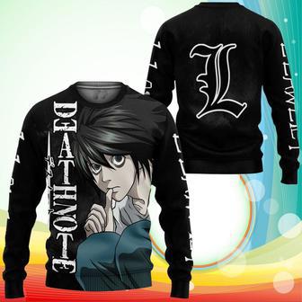 L Lawliet Sweatshirt Death Note Anime Merch | Favorety DE