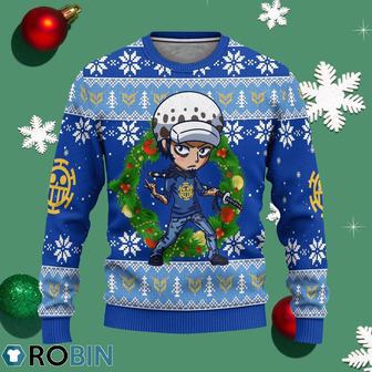 Law One Piece Anime Ugly Christmas Sweater Xmas Gift | Favorety DE