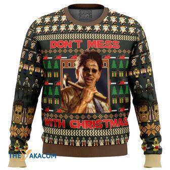 Leatherface Texas Chainsaw Massacre Custom Gift For Fan Anime Christmas Ugly Sweater | Favorety AU