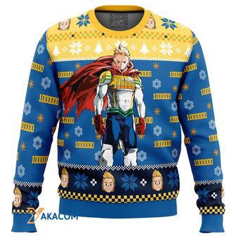 Lemillion Christmas My Hero Academia Gift For Fan Anime Christmas Ugly Sweater | Favorety AU