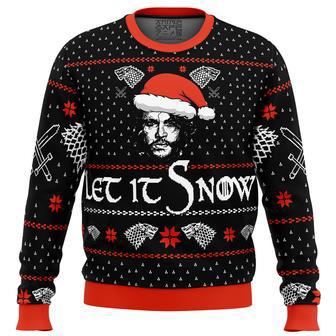 Let it Snow Jon Game of Thrones Ugly Christmas Sweater | Favorety UK