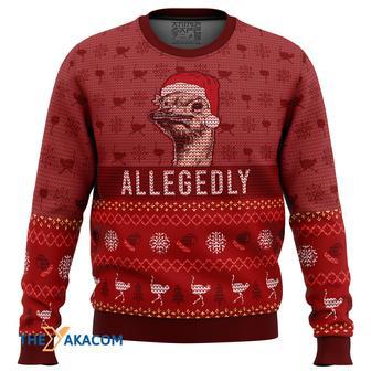 Letterkenny Allegedly Gift For Fan Anime Christmas Ugly Sweater | Favorety