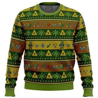 Link Adventure Legend of Zelda Ugly Christmas Sweater | Favorety UK