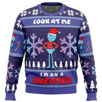 Look at Me Mr. Meeseeks Ugly Christmas Sweater | Favorety CA