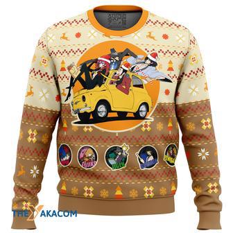 Lupin the Happy Trip Gift For Fan Anime Christmas Ugly Sweater | Favorety AU