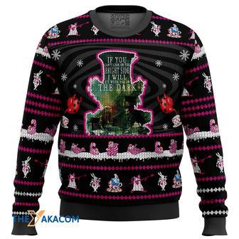 Mad Hatter Alice In Wonderland Gift For Fan Anime Christmas Ugly Sweater | Favorety UK