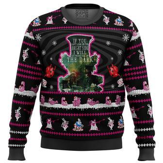 Mad Hatter Alice In Wonderland Ugly Christmas Sweater | Favorety AU