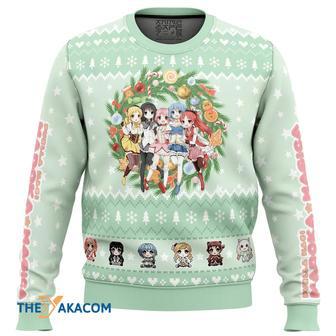 Magical Girls Puella Magi Madoka Magica Gift For Fan Anime Christmas Ugly Sweater | Favorety