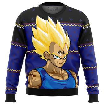 Majin Vegeta Dragon Ball Z Ugly Christmas Sweater | Favorety