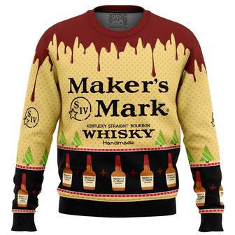 Maker's Mark Whisky Ugly Christmas Sweater | Favorety UK