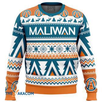 Maliwan Christmas Borderlands Gift For Fan Anime Christmas Ugly Sweater | Favorety UK