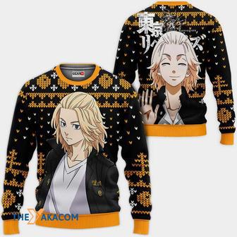 Manjirou Sano Mikey Anime Tokyo Revengers Custom Gift For Fan Anime Christmas Ugly Sweater | Favorety