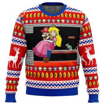 Mario Bowser's Castle Ugly Christmas Sweater | Favorety UK