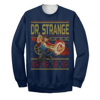 Marvel Doctor Strange Sweater Ugly Long Sleeve Christmas Printing Doctor Strange Long Sleeve Awesome | Favorety DE