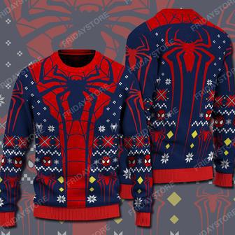 Marvel SP Ugly Sweater Marvel Amazing Spider Christmas Sweater Cool High Quality Marvel SP Sweater | Favorety DE