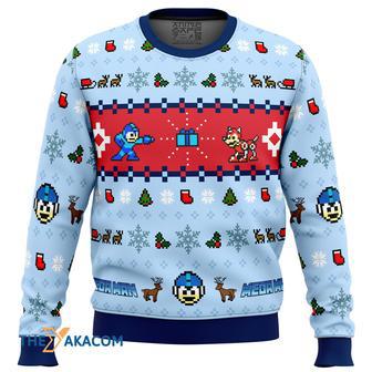 Mega Man Mega Gift For Fan Anime Christmas Ugly Sweater | Favorety CA