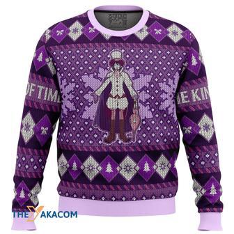 Mephisto Pheles Blue Exorcist Custom Gift For Fan Anime Christmas Ugly Sweater | Favorety UK