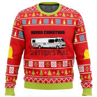 Merry Christmas Shitter's Full Ugly Christmas Sweater | Favorety CA