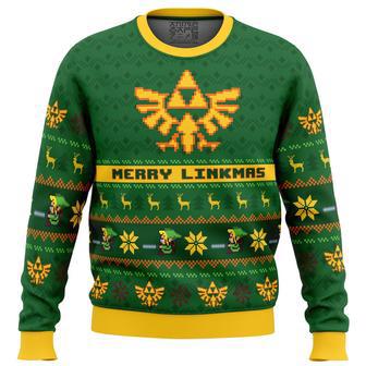 Merry Linkmas Legend of Zelda Ugly Christmas Sweater | Favorety CA