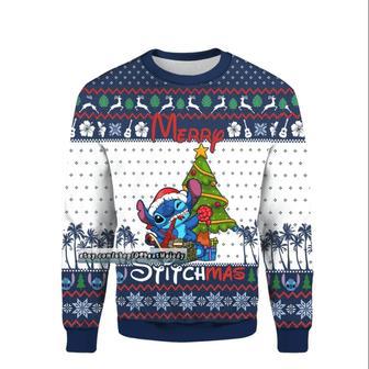 Merry Stitchmas Christmas Ugly Wool Sweater Christmas Gift For Kid Adult | Favorety UK