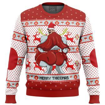 Merry Thiccmas Omni Man Invincible Ugly Christmas Sweater | Favorety UK